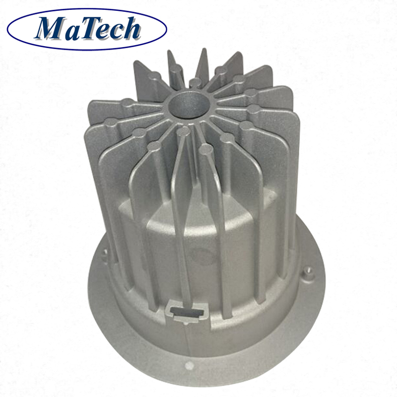 Aluminum Alloy Die Casting Cylindrical Heat Sinks